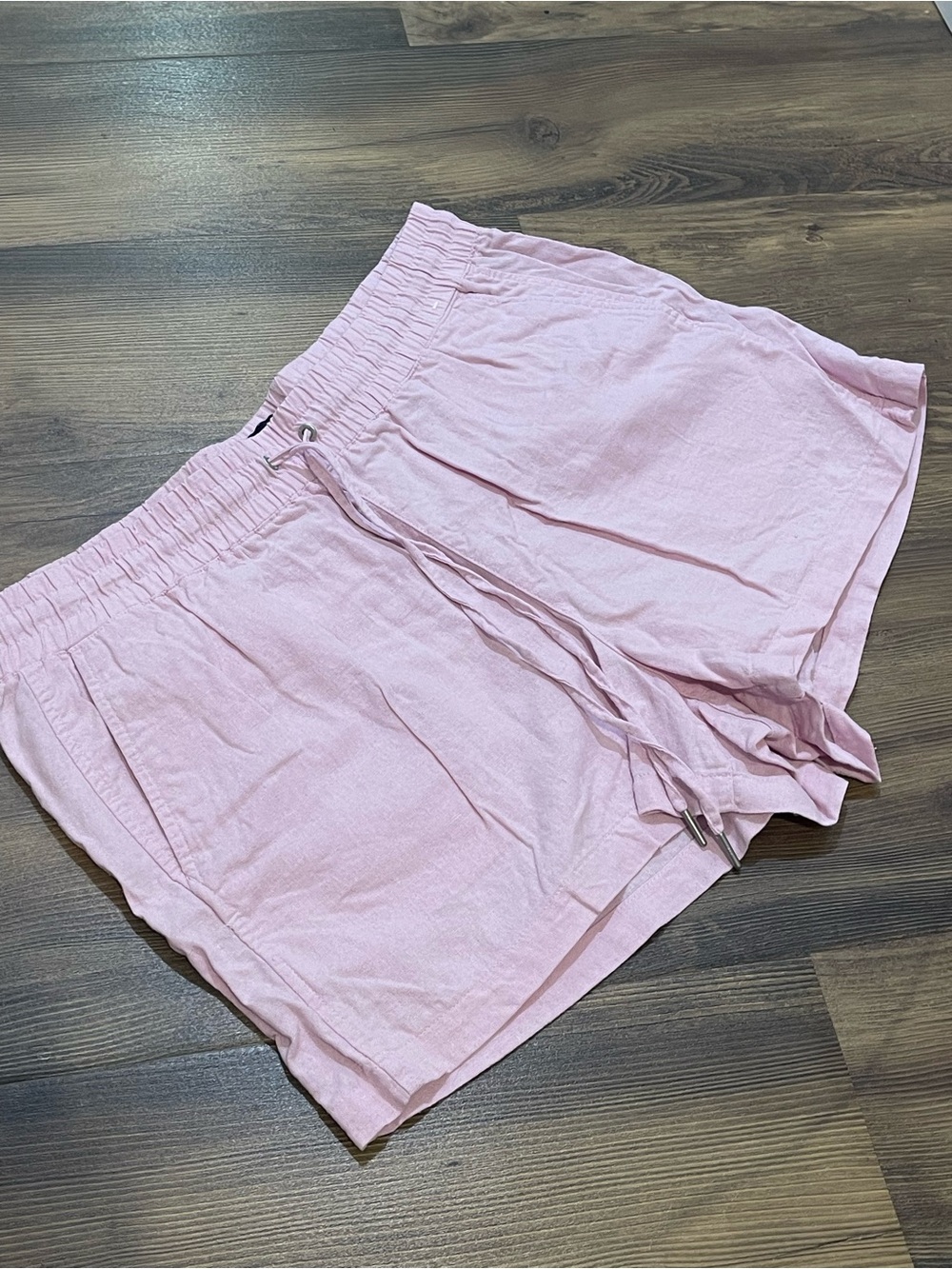 GAP Linen Blend Pull-On Shorts Women’s XL Light Pink Casual Summer Shorts